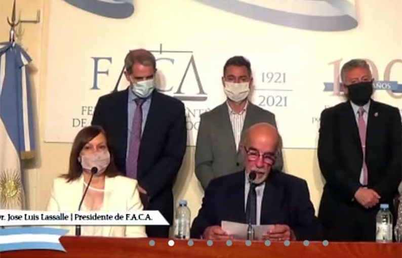 DR. ALBERTO DEPPELER: Participó del aniversario de la FACA, donde "Hace 100 años que defendemos el libre y digno ejercicio profesional" - Vimarsana News
